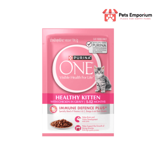 Purina ONE Kitten with Chicken in Gravy Wet Cat Food - Pets Emporium