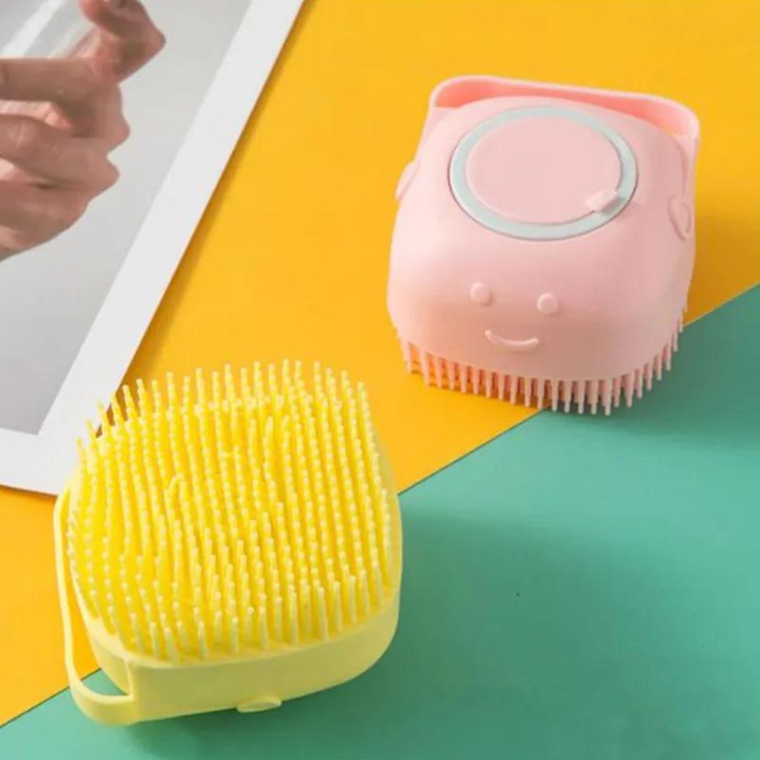 Soft Silicon Massage Bath Brush for Cats and Dogs - Pets Emporium