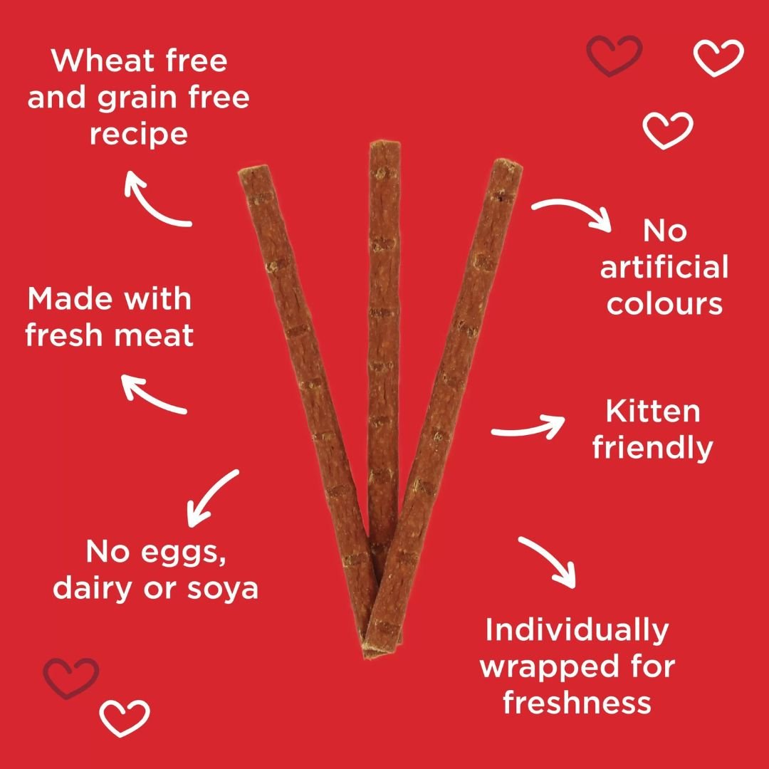 Webbox Tasty Sticks Beef & Rabbit Cat Treats - Pets Emporium