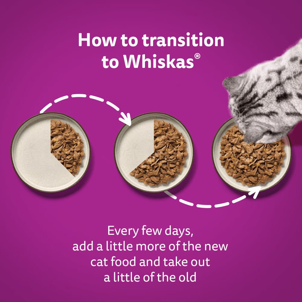 WHISKAS® Meaty Meals in Gravy 1+ Adult (85g) - Pets Emporium
