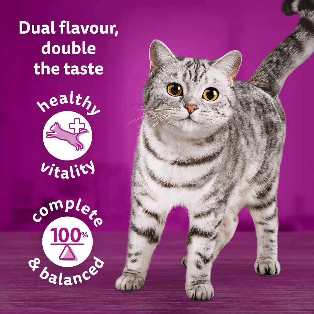 WHISKAS® Duo Surf & Turf in Jelly 1+ Adult (85g)