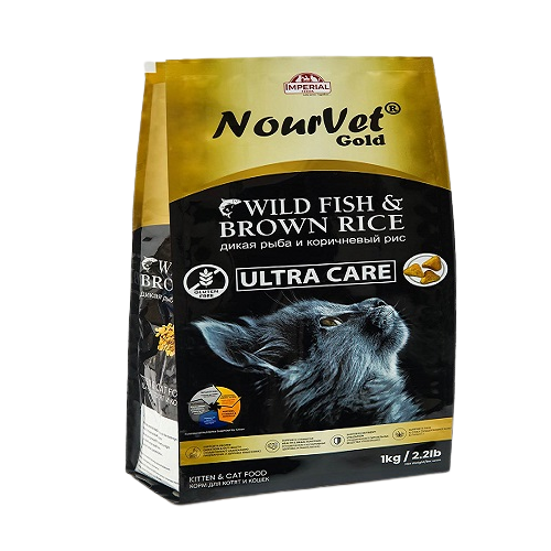 Nourvet Gold Ultra Care Cat Food – 1 KG