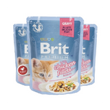 Brit Premium Kitten Gravy (Wet Food) With Chicken Fillets by Pets Emporium