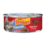 Friskies® Shreds with Beef in Gravy Wet Cat Food