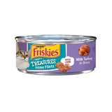 Friskies® Tasty Treasures Pate Liver, Turkey & Chicken Wet Cat Food