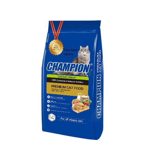 Champion Cat Food For All Stages by Pets Emporium