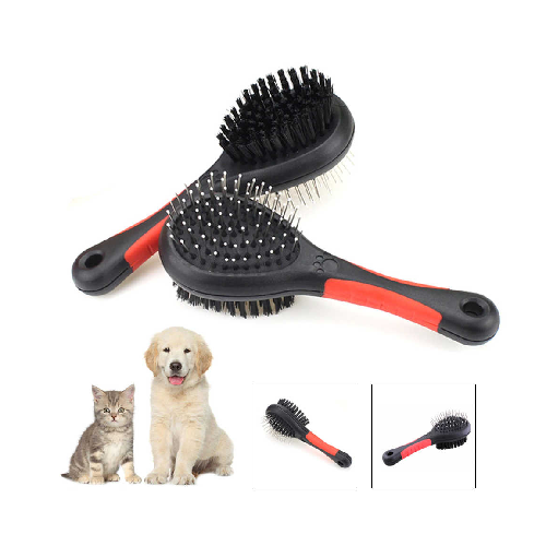 DOG & CAT DOUBLE SIDE BRUSH BY Pets Emporium