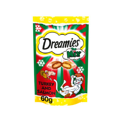 Dreamies Cat Treats With Turkey & Salmon