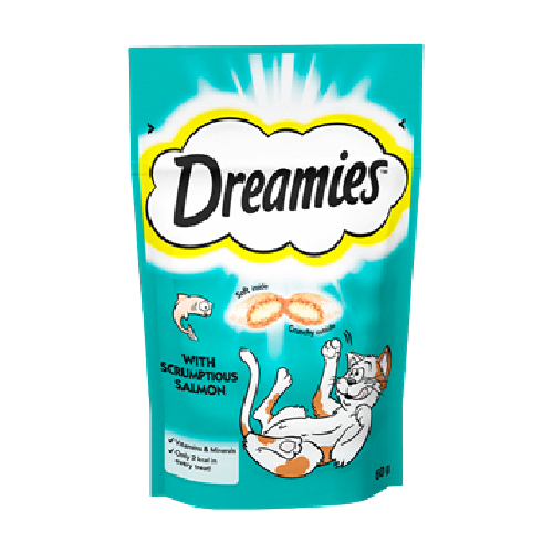 Dreamies Cat Treats With Salmon