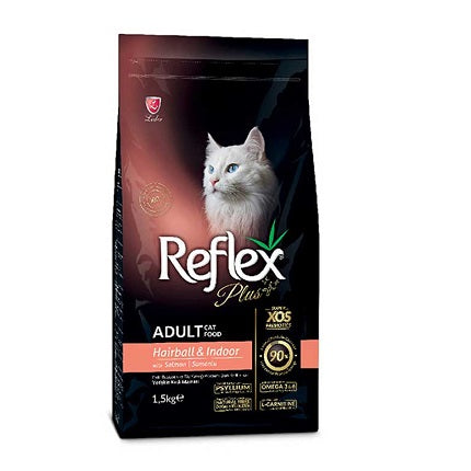 Reflex Plus Anti-Hairball Adult Cat Food with Salmon