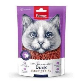 Wanpy Soft Duck Jerky Strips (For Cats)