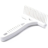 White Long Hair Comb By Pets Emporium