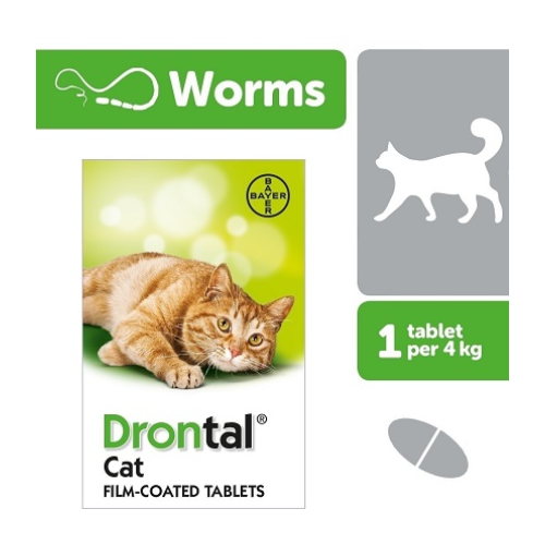 Drontal – Deworming Tablets for Cat By Pets Emporium