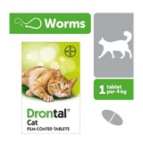 Drontal – Deworming Tablets for Cat By Pets Emporium