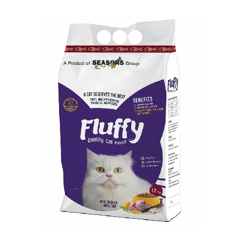 Fluffy Cat Food for All Breed Cat Pets Emporium