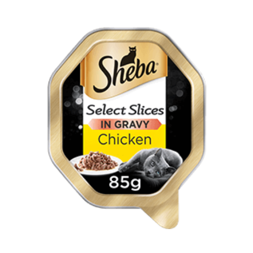 Sheba Select Slices in Gravy with Chicken 85