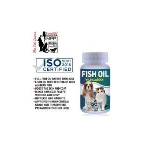 Wild Alaskan Fish Oil for Cats and Dogs by Pets Emporium