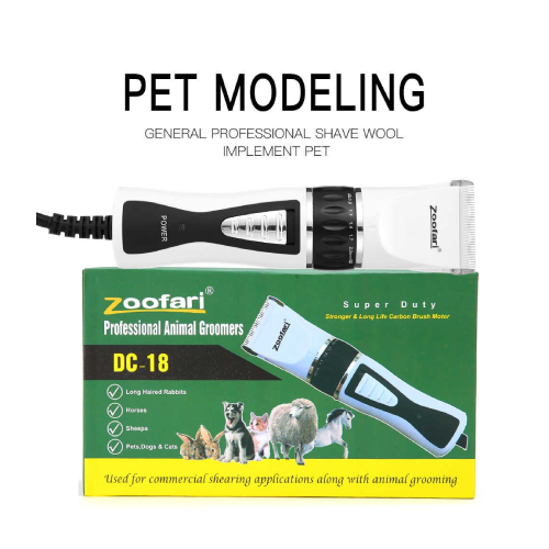 ZOOFARI DC 18 DOG & CAT TRIMMER MACHINES BY PETS EMPORIUm