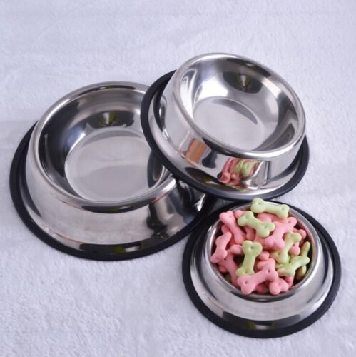Stainless Steel Pet Feeding Bowl - Pets Emporium